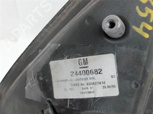 Right mirror OPEL COMBO Box Body/MPV 1.7 CDTI 16V | BP10553165C27 