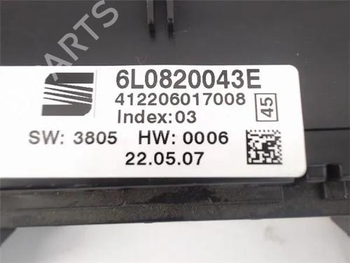 Climate control SEAT IBIZA III (6L1)  | BP13051225I5 