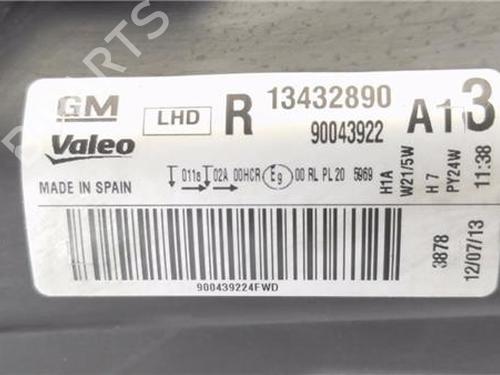 Right headlight OPEL CORSA D (S07)  | BP36231013C29  - Image 8