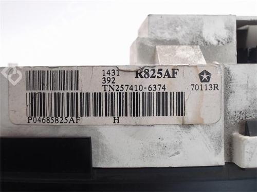Instrument cluster CHRYSLER VOYAGER / GRAND VOYAGER IV (RG) 2.5 CRD | BP12597525C47 