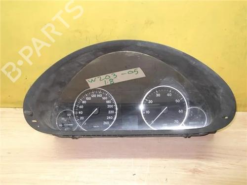 Used Instrument cluster MERCEDES-BENZ C-CLASS (W203) C 180 Kompressor (203.046) (143 hp) 12149933