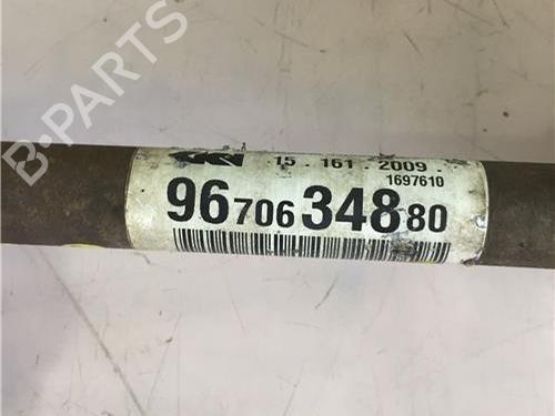 Left front driveshaft PEUGEOT 206+ (2L_, 2M_) 1.4 HDi eco 70 | BP11342618M38 