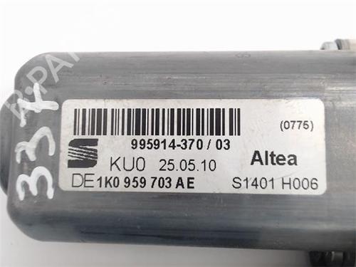 Left rear window motor SEAT ALTEA (5P1)  | BP14343299E23 