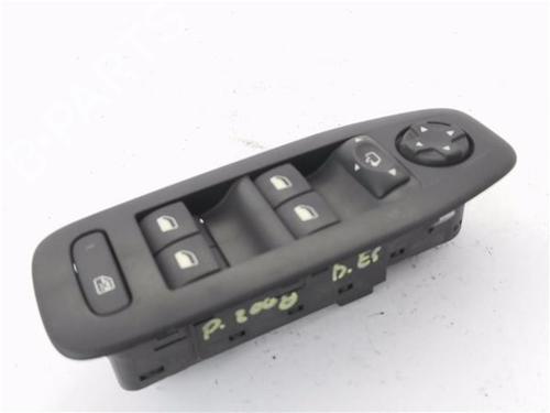 Used Left front window switch Left front window switch PEUGEOT 2008 I (CU_) 1.2 VTi (82 hp) 34400406 34400406