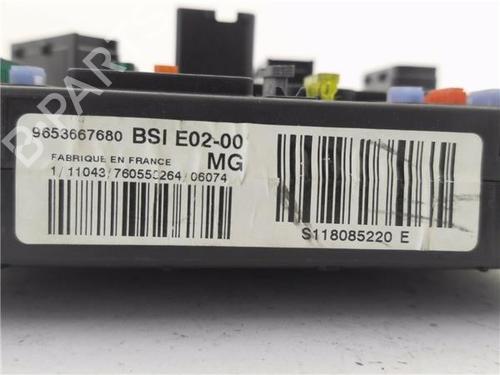 Fuse box PEUGEOT 206 CC (2D) | BP31860213E1