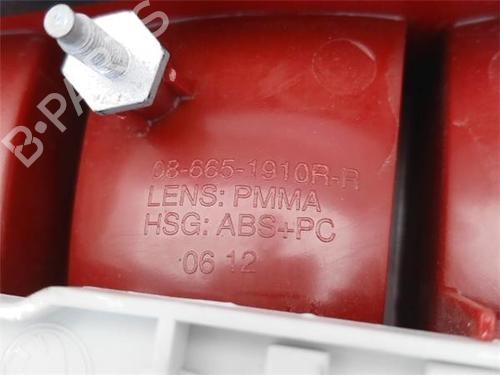 Right taillight SKODA FABIA I Saloon (6Y3) 1.4 16V | BP22717107C35 