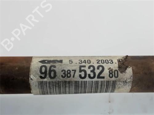 Left front driveshaft PEUGEOT 206 Hatchback (2A/C)  | BP12600160M38 