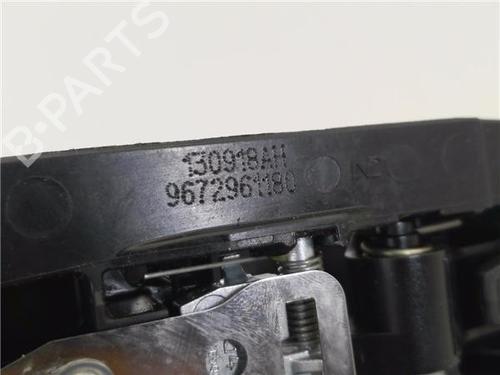 Rear left exterior door handle PEUGEOT 2008 I (CU_) 1.2 VTi | BP26587716C130 