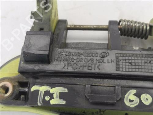 Rear left exterior door handle HYUNDAI ATOS (MX)  | BP29574421C130 