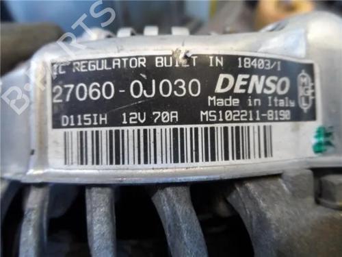 Alternator TOYOTA YARIS (_P1_) 1.3 (SCP12_, SCP13_, SCP12R, SCP13R) | BP9759859M7 