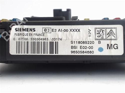 Elektronisk modul PEUGEOT 206 Hatchback (2A/C)  | BP19252156M83 