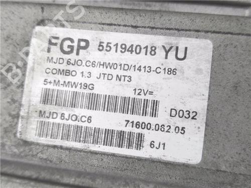 Electronic module OPEL COMBO Box Body/MPV 1.3 CDTI 16V | BP30135416M83