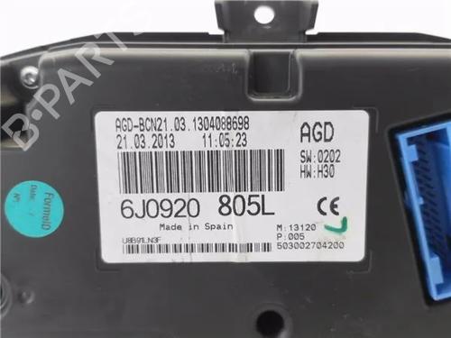 Instrument cluster SEAT IBIZA IV (6J5, 6P1)  | BP26446234C47 