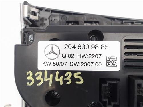 Climate control MERCEDES-BENZ C-CLASS (W204) C 280 (204.054) | BP15507746I5 