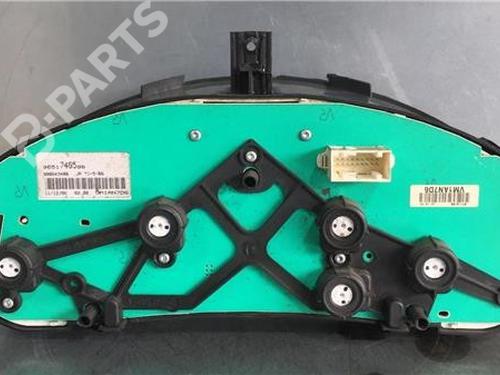 Instrument cluster PEUGEOT 206 CC (2D)  | BP9662270C47 
