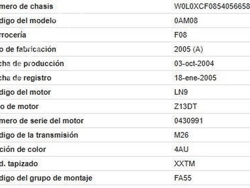 Electronic module OPEL CORSA C (X01) 1.3 CDTI (F08, F68) | BP33220502M83 - Image 16