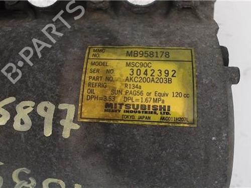 AC compressor MITSUBISHI CARISMA (DA_) | BP16455573M34