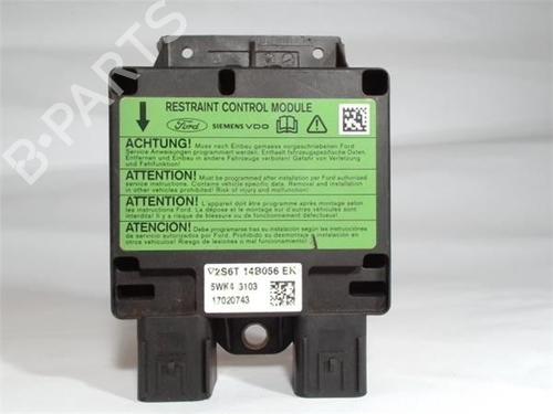 Airbag styreenhed FORD FIESTA V (JH_, JD_) [2001-2014]  13055867