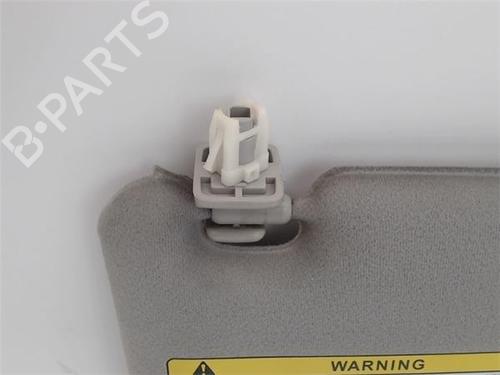 Right sun visor TOYOTA PRIUS Liftback (_W2_) 1.5 Hybrid (NHW20_, NHW20R) | BP13646770I2 