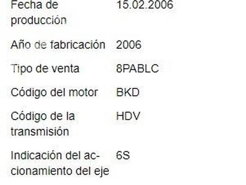 Left taillight AUDI A3 Sportback (8PA) 2.0 TDI 16V | BP30470470C34 