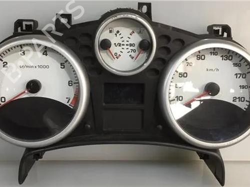 Used Instrument cluster PEUGEOT 207 (WA_, WC_) 1.4 (75 hp) 9696299