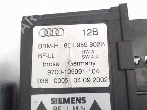 Right front window motor AUDI A4 B6 Avant (8E5)  | BP13490469E20 