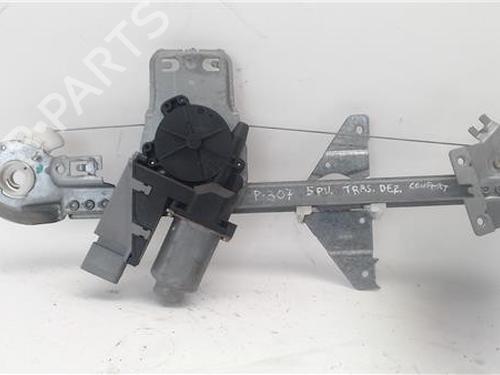 Rudehejsemekanisme Højre bagtil PEUGEOT 307 (3A/C) [2000-2012]  16884939