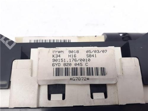 Climate control SKODA FABIA I (6Y2) 1.4 TDI | BP9738282I5 