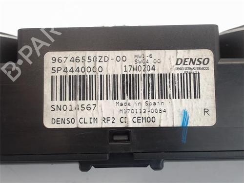 Climate control CITROËN C-ELYSEE (DD_) 1.6 BlueHDi 100 | BP13819233I5 