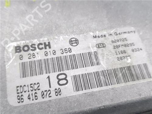 Electronic module CITROËN BERLINGO / BERLINGO FIRST MPV (MF_, GJK_, GFK_) 2.0 HDI 90 (MFRHY) | BP30412303M83