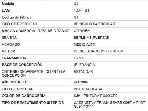Right taillight CITROËN C1 (PM_, PN_) 1.4 HDi | BP32273872C35 