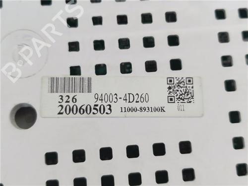 Instrument cluster KIA CARNIVAL / GRAND CARNIVAL III (VQ) 2.9 CRDi | BP25845510C47 