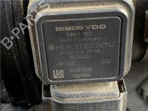 Mass air flow sensor MERCEDES-BENZ A-CLASS (W169) A 180 CDI (169.007, 169.307) | BP24433297M95 