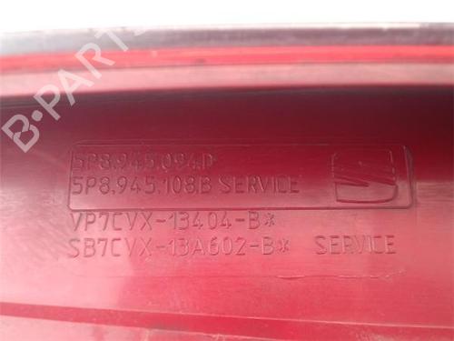 Højre baglygte bagklap SEAT ALTEA XL (5P5, 5P8) 1.9 TDI | BP14346164C80 