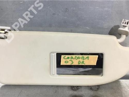 Used Right sun visor Right sun visor SEAT CORDOBA (6L2) [2002-2009] 9703775 9703775