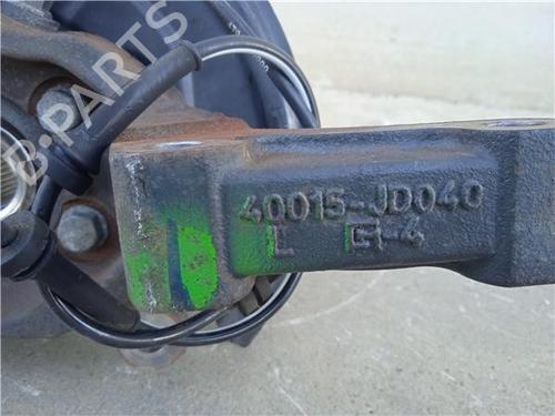 Left front steering knuckle NISSAN QASHQAI / QASHQAI +2 I (J10, NJ10, JJ10E) 1.6 dCi | BP23408735M25 
