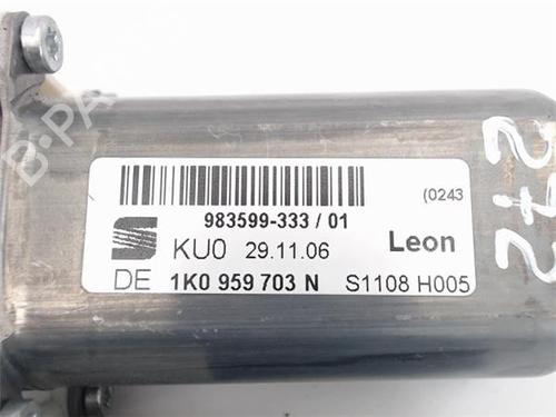 Left rear window motor SEAT LEON (1P1)  | BP14343291E23 