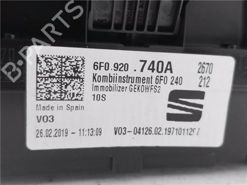 Instrument cluster SEAT IBIZA V (KJ1, KJG) 1.0 TSI | BP30412379C47