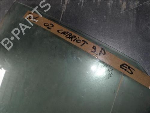 Front left door window PEUGEOT 206 CC (2D)  | BP15257125C18 