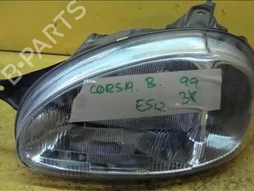Used Left headlight OPEL CORSA B (S93) [1993-2009]  11340453