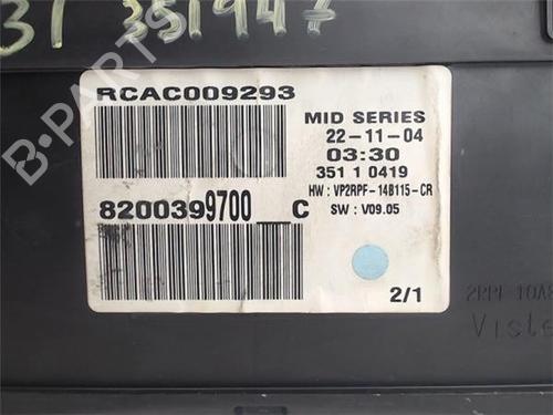 Instrument cluster RENAULT MEGANE II Estate (KM0/1_) 1.9 dCi (BM0G, CM0G) | BP18166387C47 