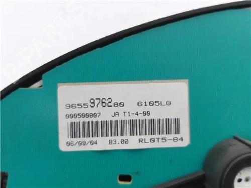 Instrument cluster PEUGEOT 206 Hatchback (2A/C)  | BP23392836C47 