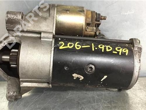 Startmotor PEUGEOT 206 Hatchback (2A/C) 1.9 D (69 hp) 9636491