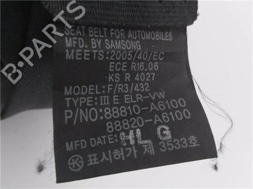 Front right seatbelt HYUNDAI i30 (GD) 1.4 | BP36050905I25 - Image 8