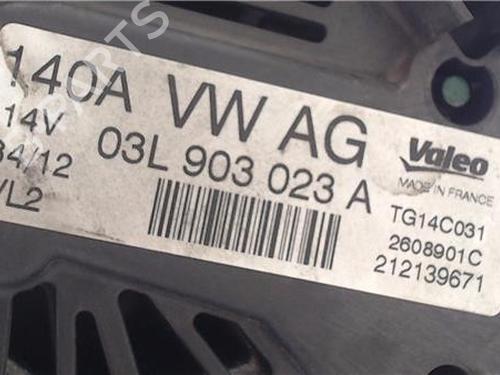 Alternator VW GOLF VI (5K1) | BP30169523M7