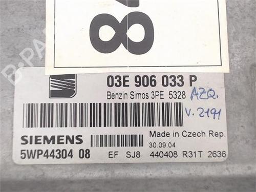 Electronic module SEAT IBIZA III (6L1)  | BP13050752M83 
