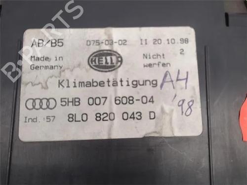 Climate control AUDI A3 (8L1)  | BP13051211I5 