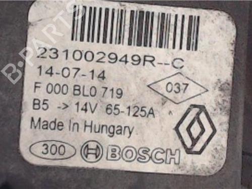 Alternator DACIA DOKKER Box Body/MPV 1.5 dCi 75 / Blue dCi 75 (FEJW, FEAH) | BP30135612M7