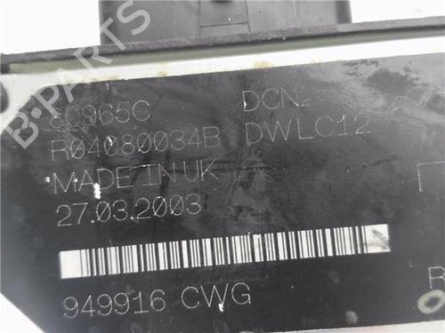 Electronic module CITROËN BERLINGO / BERLINGO FIRST Box Body/MPV (M_) 1.9 D 70 (MBWJZ, MCWJZ) | BP10982725M83 
