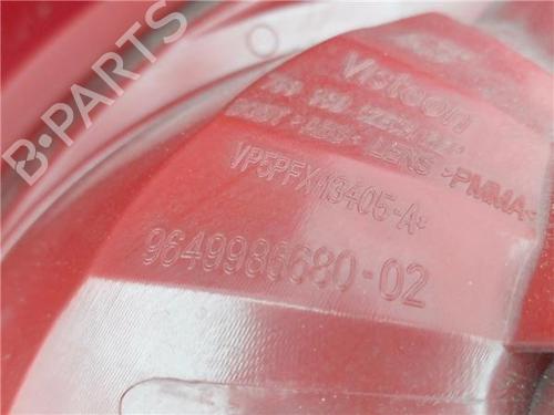 Left taillight PEUGEOT 207 (WA_, WC_) 1.6 HDi | BP32271582C34